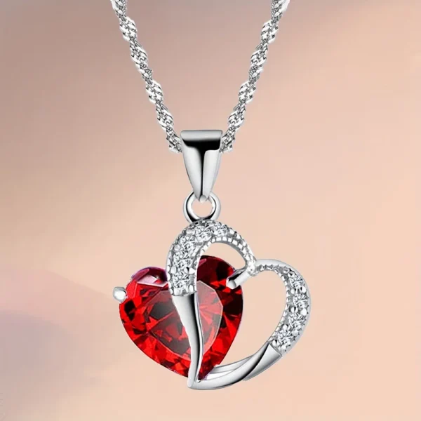 Luxury Necklace With 6 Roses Gift Box For Girlfriend Lover Mom Mother Day - Image 4