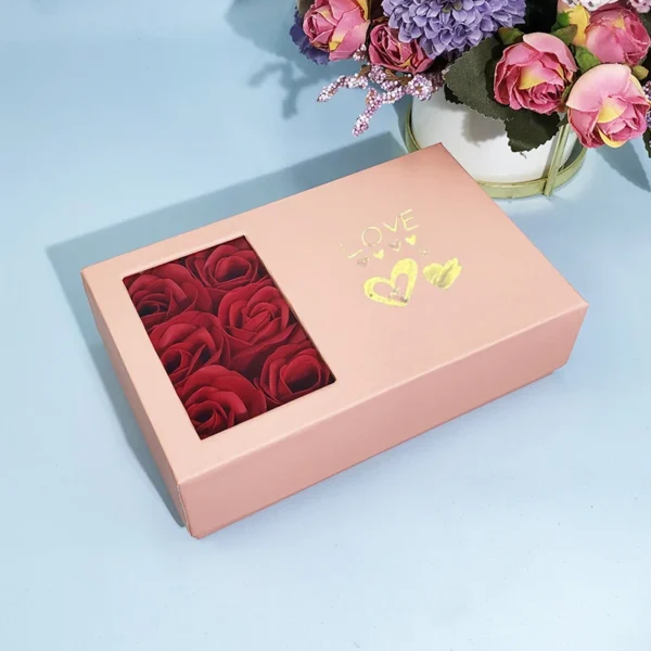 Luxury Necklace With 6 Roses Gift Box For Girlfriend Lover Mom Mother Day - Image 6