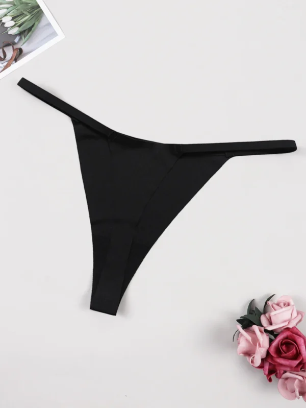 Varsbaby G-string Low Waist Seamless T-back Bikini - Image 5