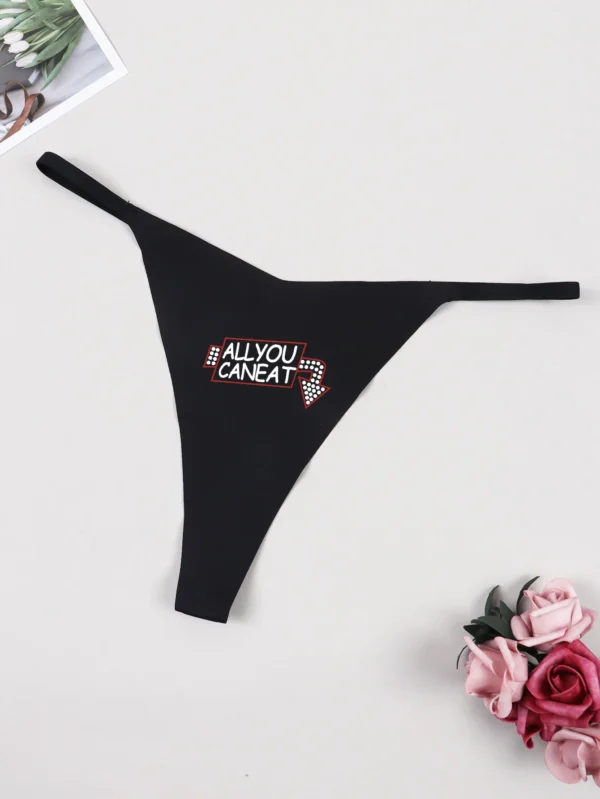 Varsbaby G-string Low Waist Seamless T-back Bikini - Image 2