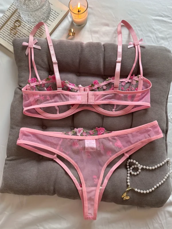 2 Piece Underwear Sexy Erotic lingerie underwear Set - Image 2