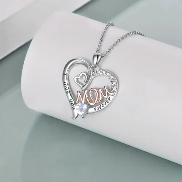 Necklace With Luxury Rose Gift Box For Mom Birthday Christmas Romantic Gift - Image 4